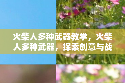 火柴人多种武器教学，火柴人多种武器，探索创意与战斗的艺术