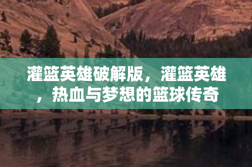 灌篮英雄破解版，灌篮英雄，热血与梦想的篮球传奇