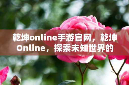 乾坤online手游官网，乾坤Online，探索未知世界的奇幻之旅