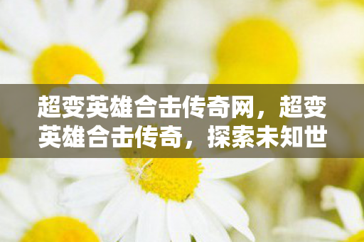 超变英雄合击传奇网，超变英雄合击传奇，探索未知世界的奇幻之旅