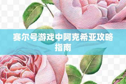 赛尔号游戏中阿克希亚攻略指南