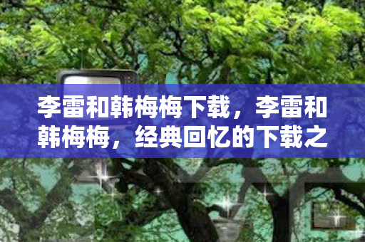 李雷和韩梅梅下载，李雷和韩梅梅，经典回忆的下载之旅