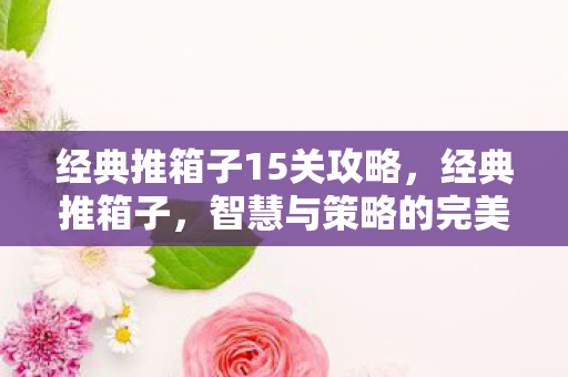 经典推箱子15关攻略，经典推箱子，智慧与策略的完美融合