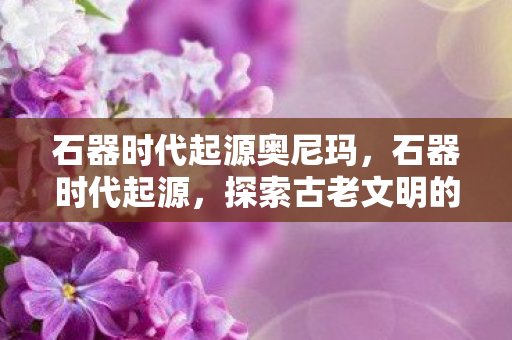 石器时代起源奥尼玛，石器时代起源，探索古老文明的神秘面纱