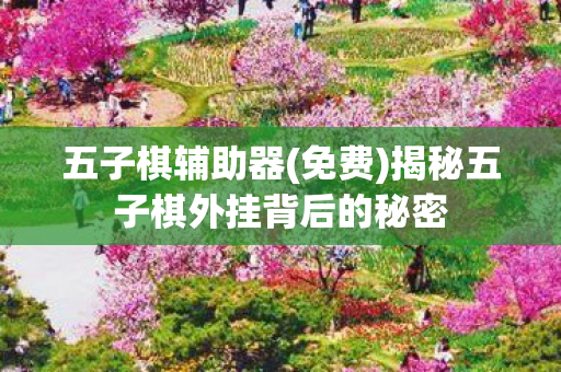 五子棋辅助器(免费)揭秘五子棋外挂背后的秘密