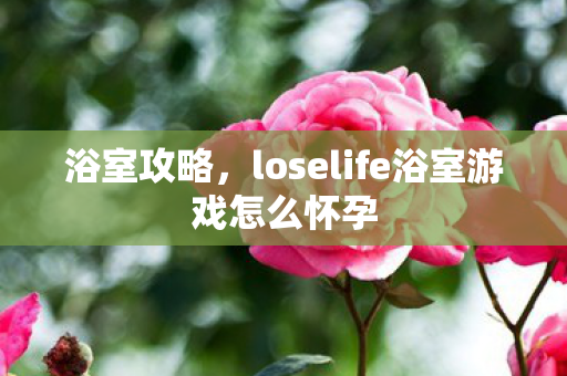 浴室攻略，loselife浴室游戏怎么怀孕