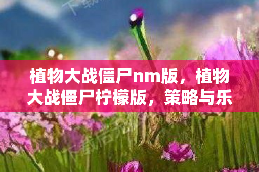 植物大战僵尸nm版，植物大战僵尸柠檬版，策略与乐趣的完美结合
