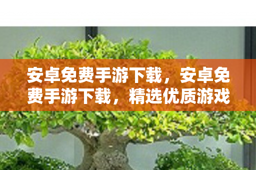 安卓免费手游下载，安卓免费手游下载，精选优质游戏，畅玩无负担