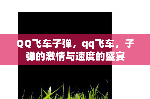 QQ飞车子弹，qq飞车，子弹的激情与速度的盛宴