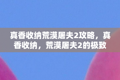 真香收纳荒漠屠夫2攻略，真香收纳，荒漠屠夫2的极致收纳艺术