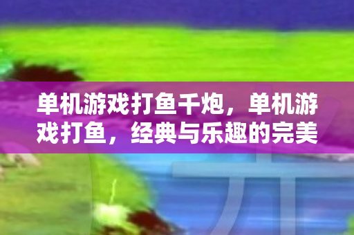单机游戏打鱼千炮，单机游戏打鱼，经典与乐趣的完美结合
