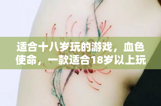 适合十八岁玩的游戏,血色使命,一款适合18岁以上玩家的硬核游戏 适合十八岁玩的游戏,血色使命,一款适合18岁以上玩家的硬核游戏