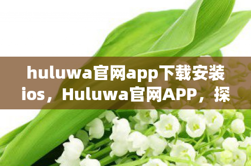 huluwa官网app下载安装ios，Huluwa官网APP，探索正版游戏的无限可能