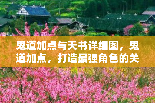 鬼道加点与天书详细图，鬼道加点，打造最强角色的关键策略