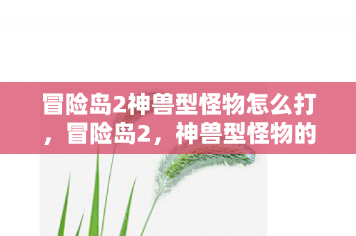 冒险岛2神兽型怪物怎么打，冒险岛2，神兽型怪物的神秘魅力