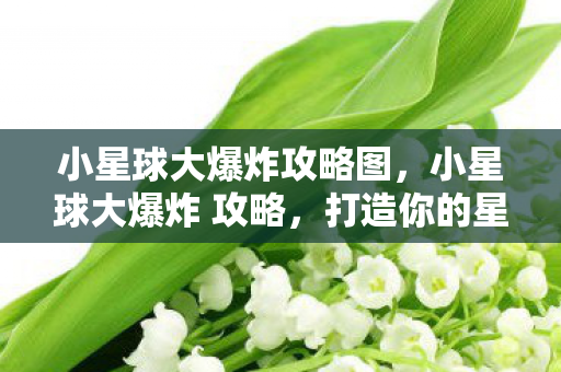 小星球大爆炸攻略图，小星球大爆炸 攻略，打造你的星际帝国