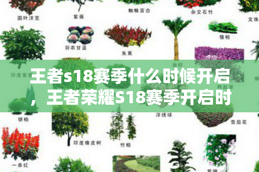 王者s18赛季什么时候开启，王者荣耀S18赛季开启时间预测