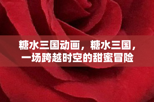 糖水三国动画，糖水三国，一场跨越时空的甜蜜冒险