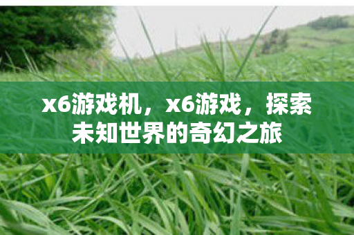 x6游戏机，x6游戏，探索未知世界的奇幻之旅