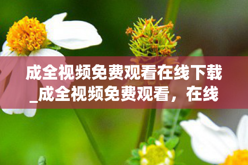 成全视频免费观看在线下载_成全视频免费观看，在线下载的新选择