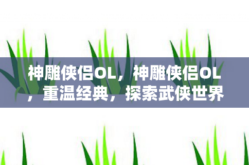 神雕侠侣OL，神雕侠侣OL，重温经典，探索武侠世界的无限可能