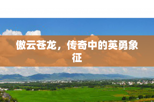 傲云苍龙，传奇中的英勇象征