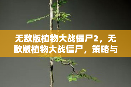 无敌版植物大战僵尸2，无敌版植物大战僵尸，策略与智慧的碰撞