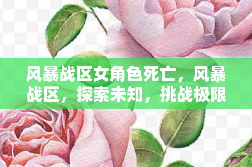 风暴战区女角色死亡,风暴战区,探索未知,挑战极限 风暴战区女角色死亡,风暴战区,探索未知,挑战极限