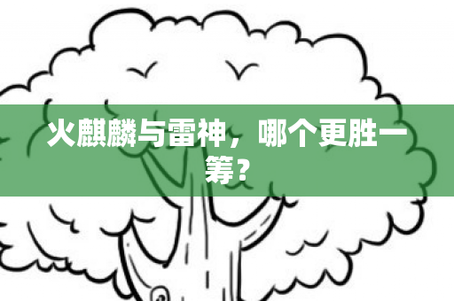 火麒麟与雷神，哪个更胜一筹？