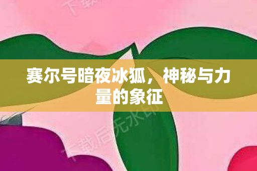 赛尔号暗夜冰狐，神秘与力量的象征