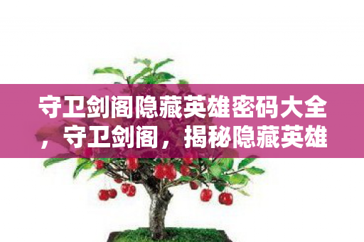 守卫剑阁隐藏英雄密码大全，守卫剑阁，揭秘隐藏英雄密码的传奇之旅