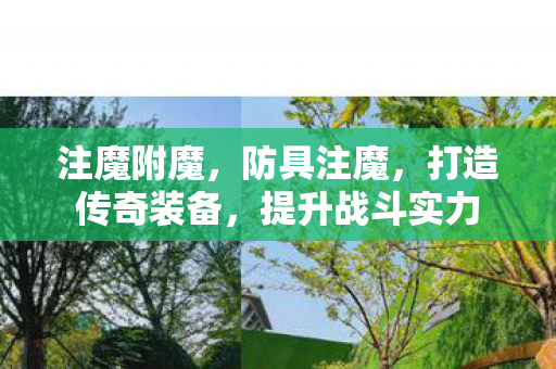 注魔附魔，防具注魔，打造传奇装备，提升战斗实力