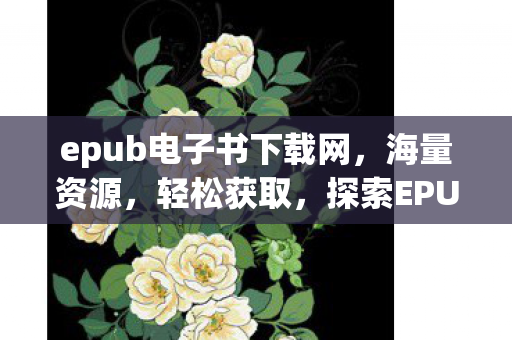 epub电子书下载网，海量资源，轻松获取，探索EPUB电子书下载的无限可能