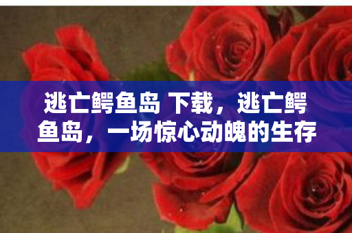 逃亡鳄鱼岛 下载，逃亡鳄鱼岛，一场惊心动魄的生存挑战