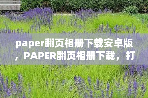 paper翻页相册下载安卓版，PAPER翻页相册下载，打造个性化数字回忆的新方式