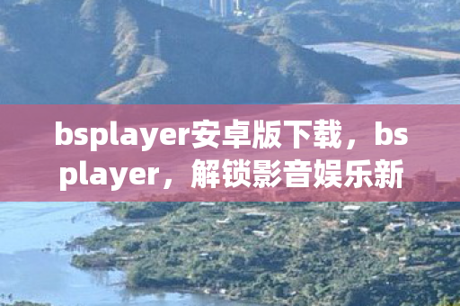 bsplayer安卓版下载，bsplayer，解锁影音娱乐新体验