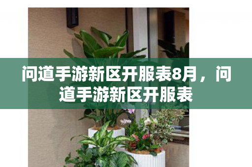 问道手游新区开服表8月，问道手游新区开服表