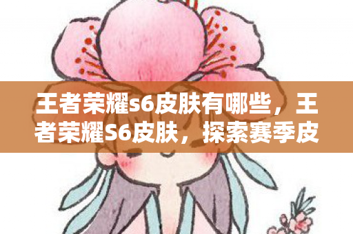 王者荣耀s6皮肤有哪些，王者荣耀S6皮肤，探索赛季皮肤的魅力与背后的故事