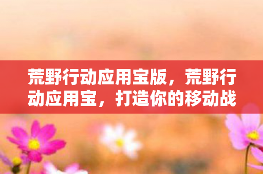荒野行动应用宝版,荒野行动应用宝,打造你的移动战场新体验 荒野行动应用宝版,荒野行动应用宝,打造你的移动战场新体验