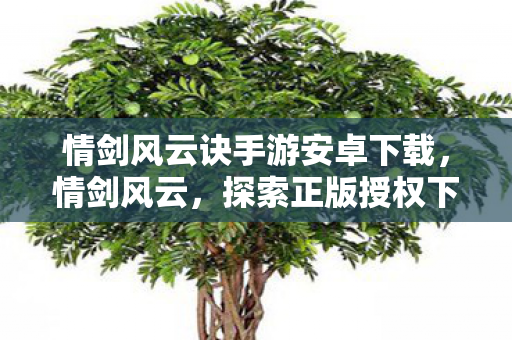 情剑风云诀手游安卓下载,情剑风云,探索正版授权下的游戏世界 情剑风云诀手游安卓下载,情剑风云,探索正版授权下的游戏世界