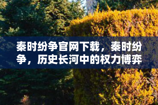 秦时纷争官网下载,秦时纷争,历史长河中的权力博弈与文明碰撞 秦时纷争官网下载,秦时纷争,历史长河中的权力博弈与文明碰撞