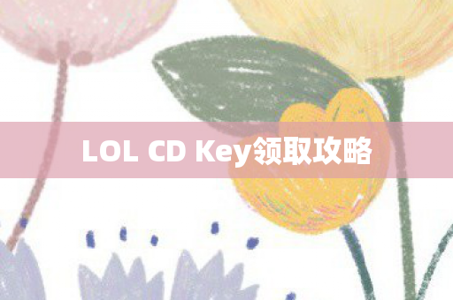 LOL CD Key领取攻略 LOL CD Key领取攻略