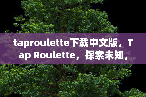 taproulette下载中文版，Tap Roulette，探索未知，挑战心跳的冒险游戏