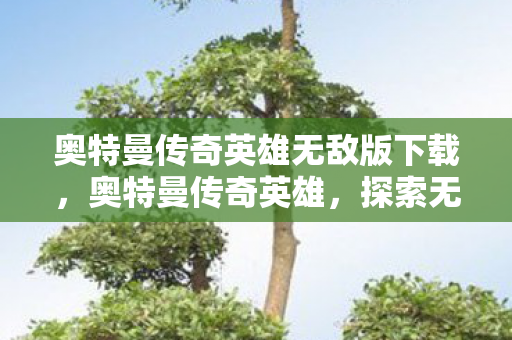 奥特曼传奇英雄无敌版下载，奥特曼传奇英雄，探索无尽宇宙的传奇之旅
