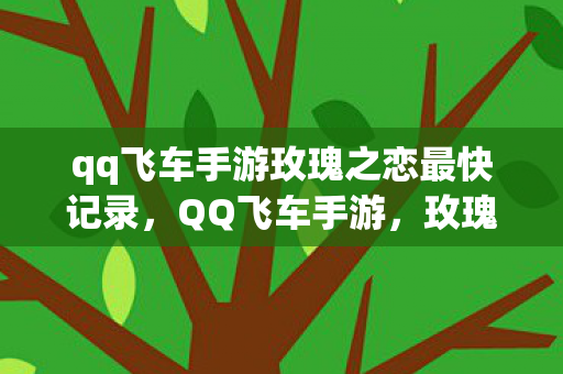 qq飞车手游玫瑰之恋最快记录，QQ飞车手游，玫瑰之恋赛道技巧与心得分享