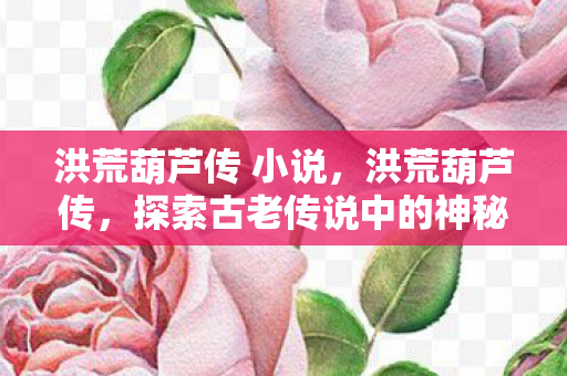 洪荒葫芦传 小说，洪荒葫芦传，探索古老传说中的神秘法宝