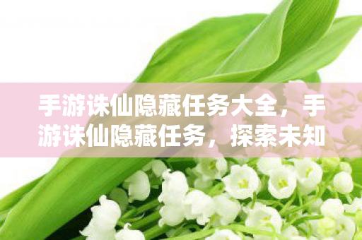 手游诛仙隐藏任务大全，手游诛仙隐藏任务，探索未知，解锁惊喜