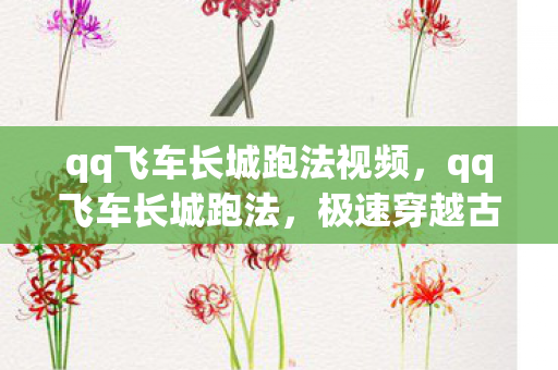 qq飞车长城跑法视频，qq飞车长城跑法，极速穿越古老城墙