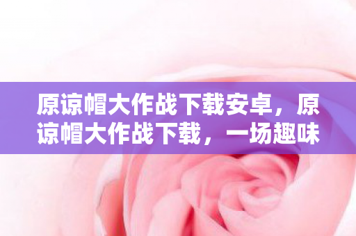 原谅帽大作战下载安卓，原谅帽大作战下载，一场趣味横生的冒险之旅