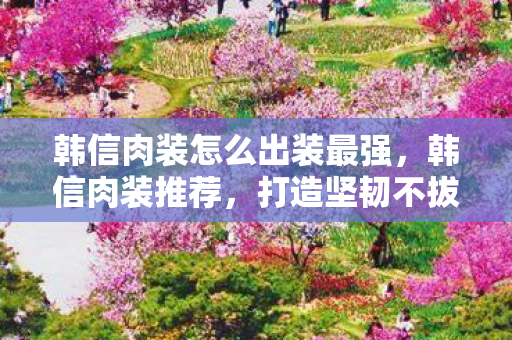韩信肉装怎么出装最强，韩信肉装推荐，打造坚韧不拔的战士